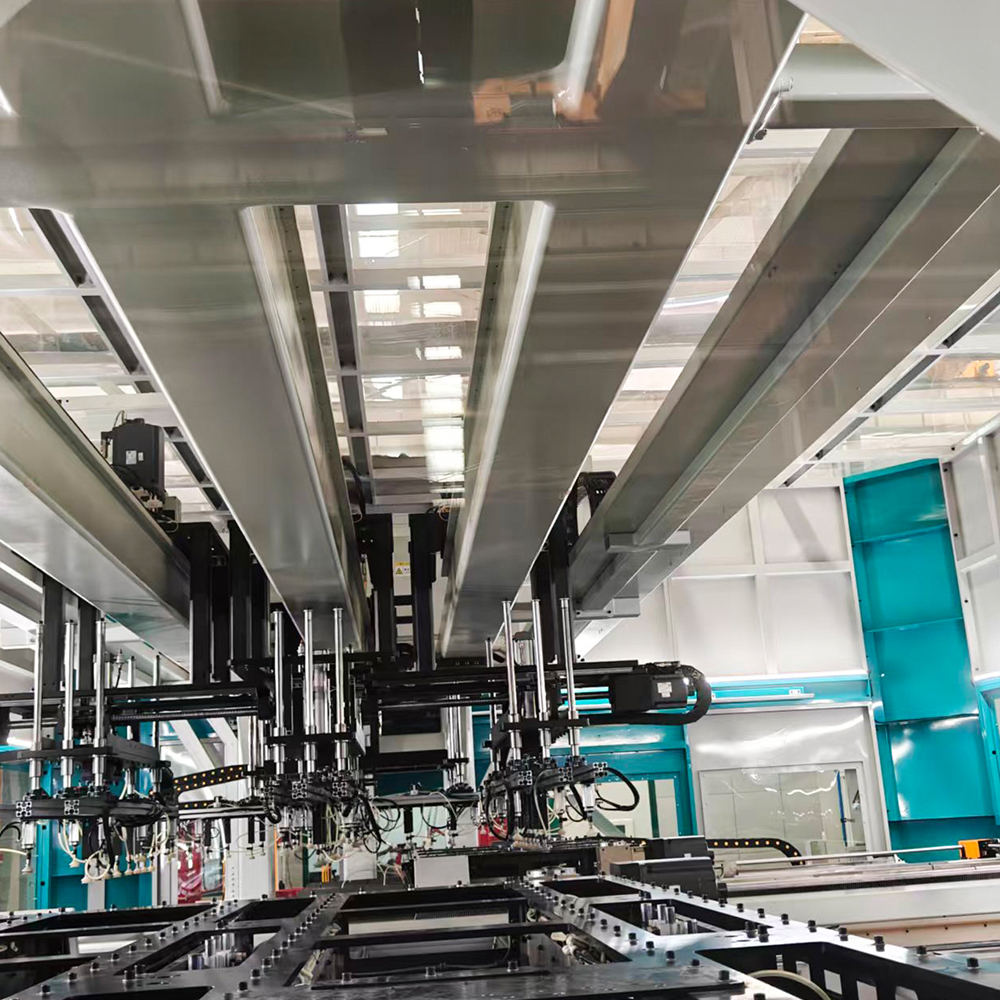 Línea de producción de apilamiento automático de núcleos de transformadores en línea ZXD-440