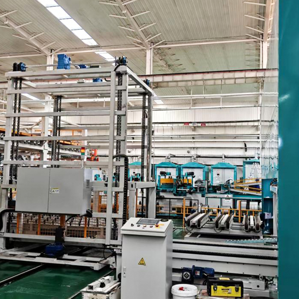 Línea de apilamiento de núcleos de transformadores sin conexión LXD-260-2