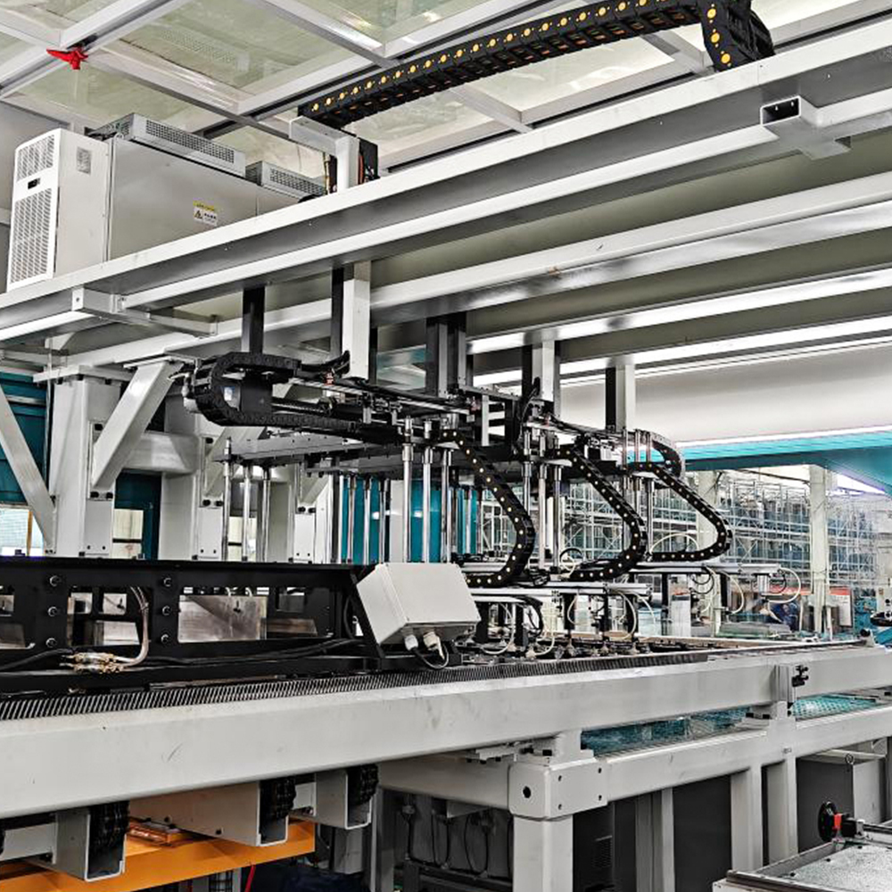 Línea de producción de apilamiento automático de núcleos de transformadores en línea ZXD-440